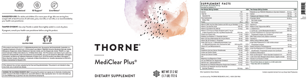 Product image for MediClear Plus.