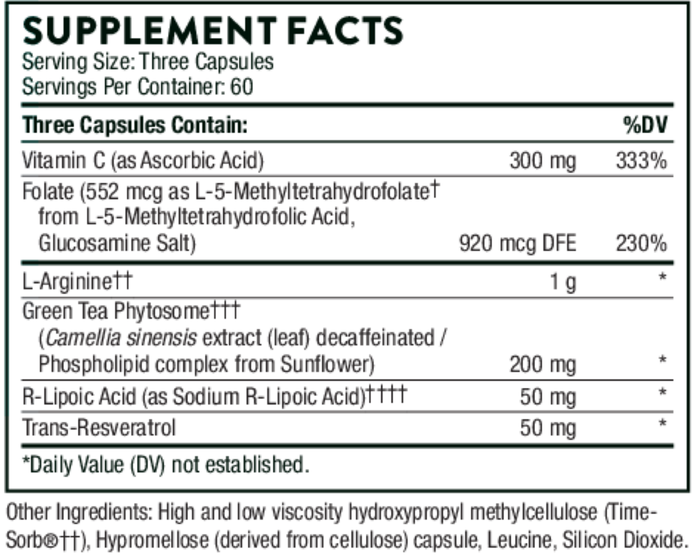 Product image for L-Arginine Plus (formerly Perfusia Plus).