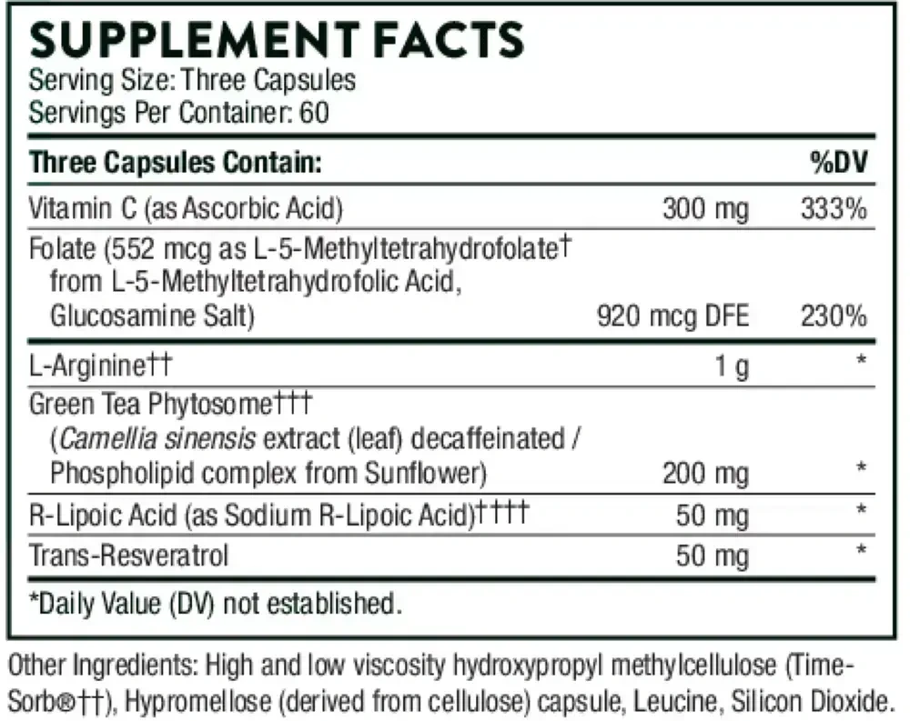 Product image for L-Arginine Plus (formerly Perfusia Plus).