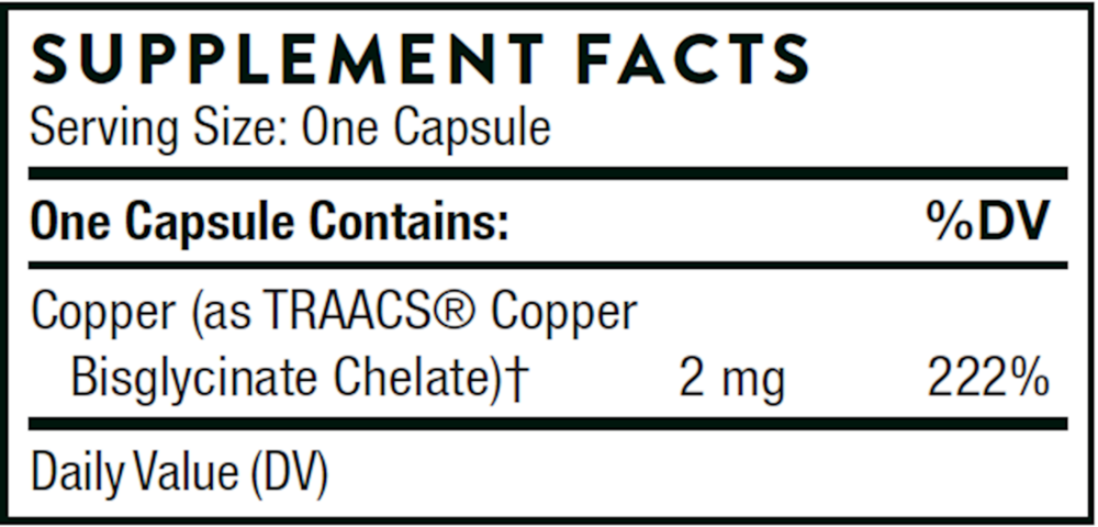 Product image for Copper Bisglycinate.