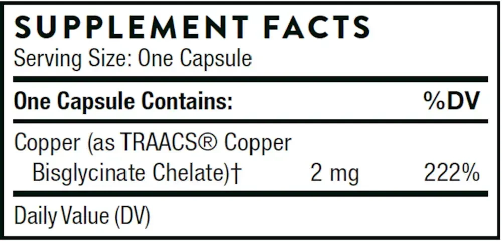 Product image for Copper Bisglycinate.