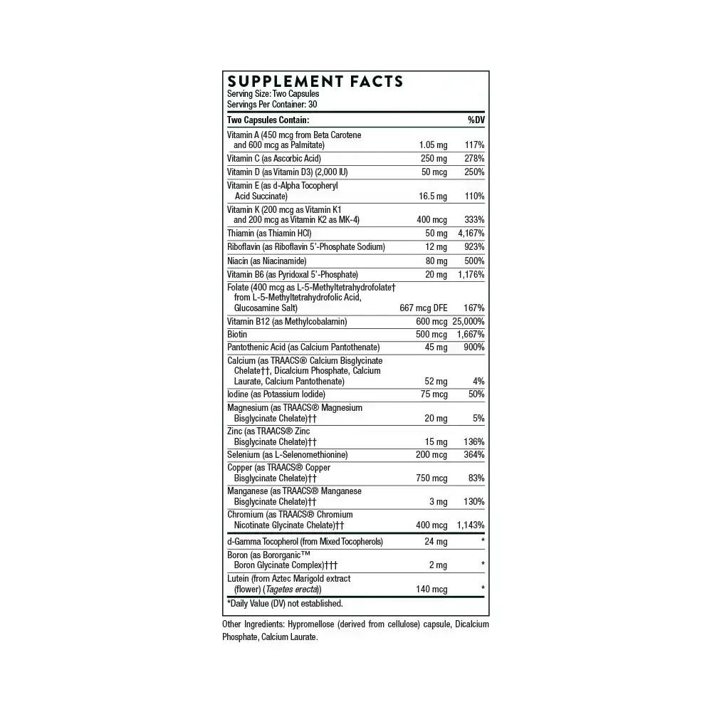 Product image for Basic Nutrients 2/Day.