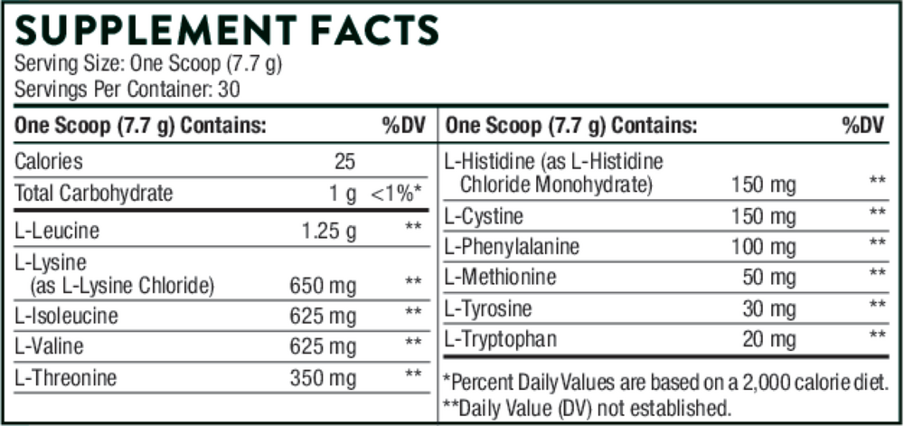 Product image for Amino Complex Lemon NSF.