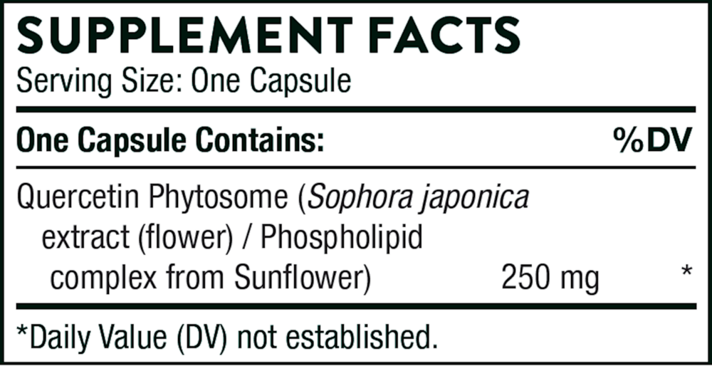Product image for Quercetin Phytosome.