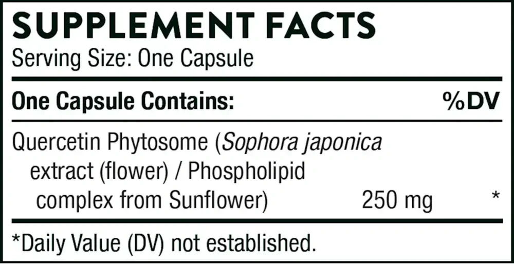 Product image for Quercetin Phytosome.