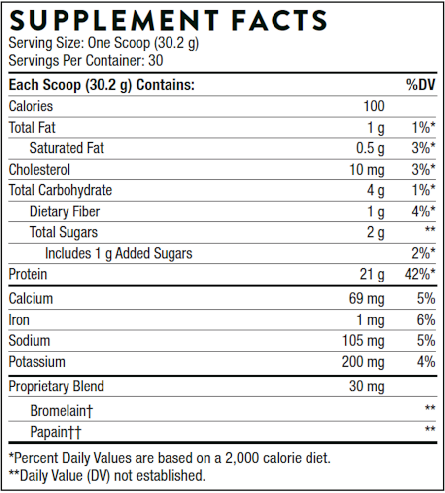 Product image for Whey Protein Isolate, Chocolate.