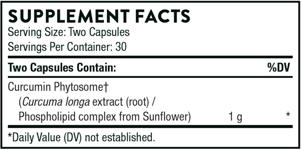Product image for Curcumin Phytosome (formerly Meriva).