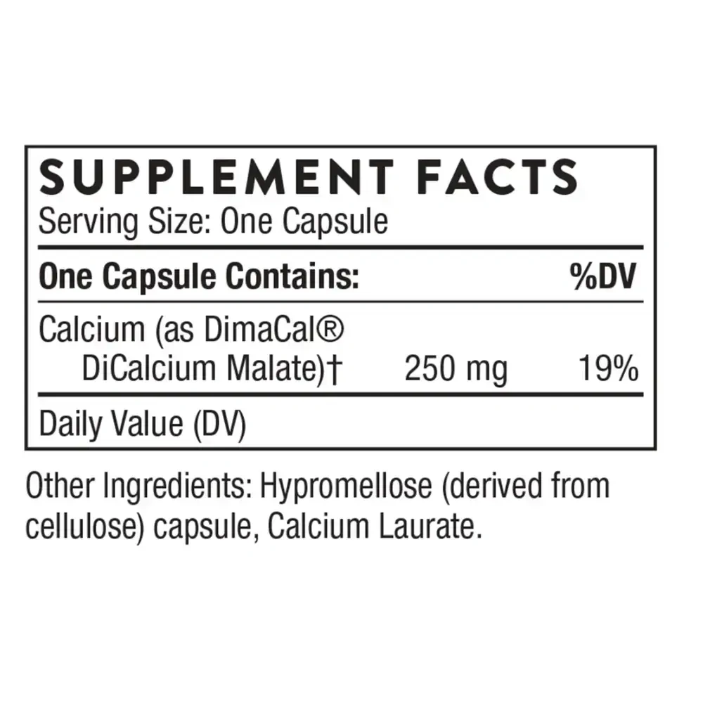 Product image for Calcium (formerly DiCalcium Malate).