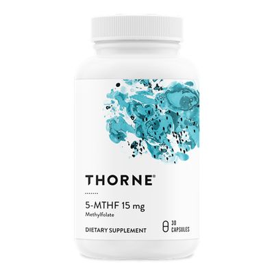 Product image for 5-MTHF 15mg (30 capsules). Discontinued.