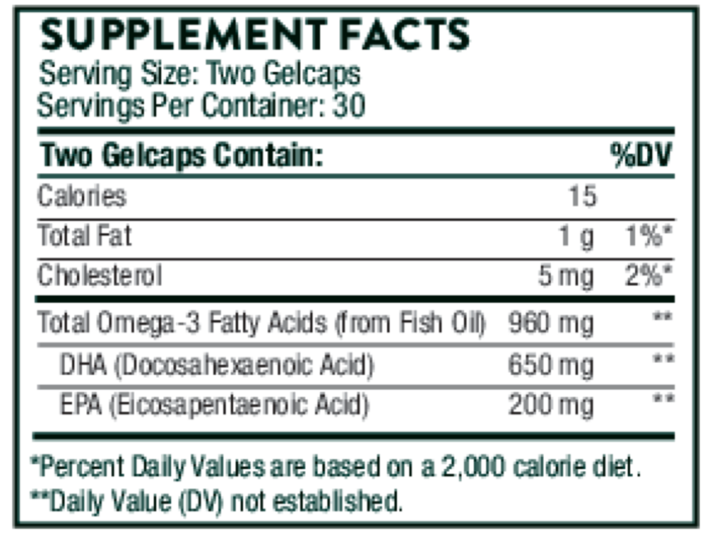 Product image for Advanced DHA.
