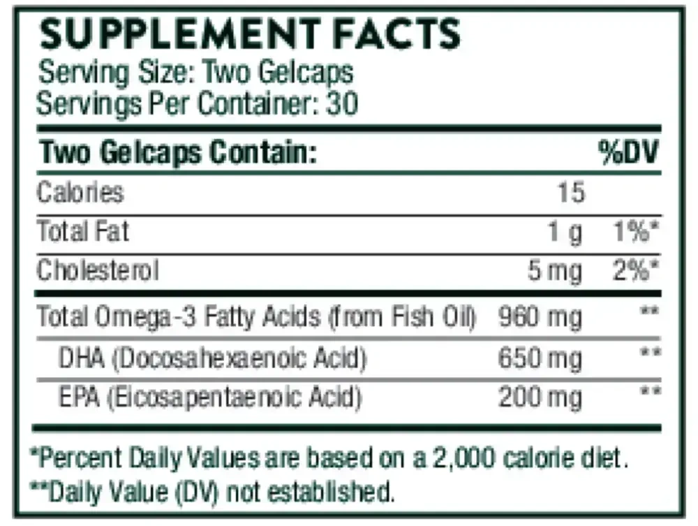Product image for Advanced DHA.
