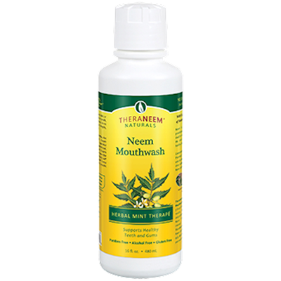 Product image for Neem Mouthwash Mint (16 Ounces). Discontinued.