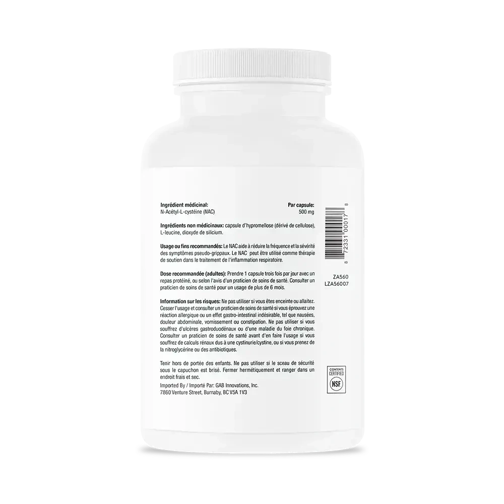 Product image for NAC.
