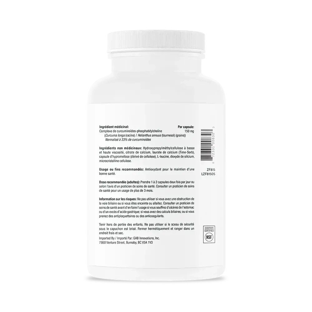 Product image for Curcumin Phytosome (Sustained Release).
