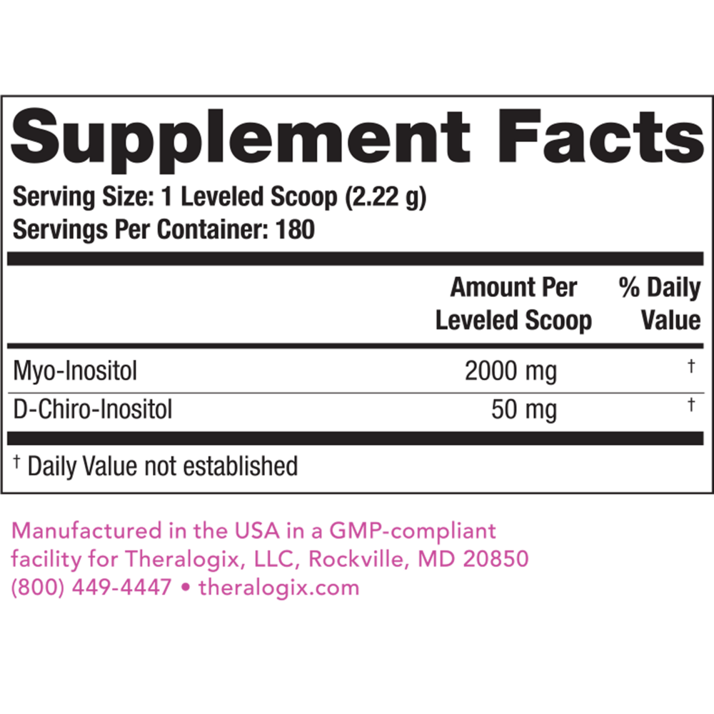 Product image for Ovasitol® Inositol Powder Supplement (90 day supply).