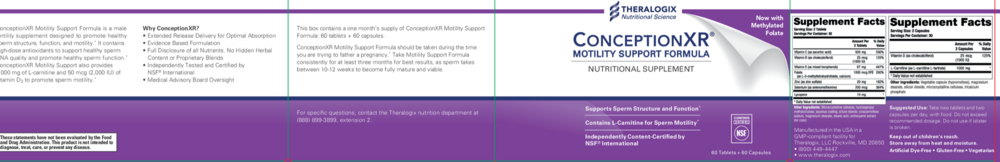 Product image for ConceptionXR® Motility Support Formula.