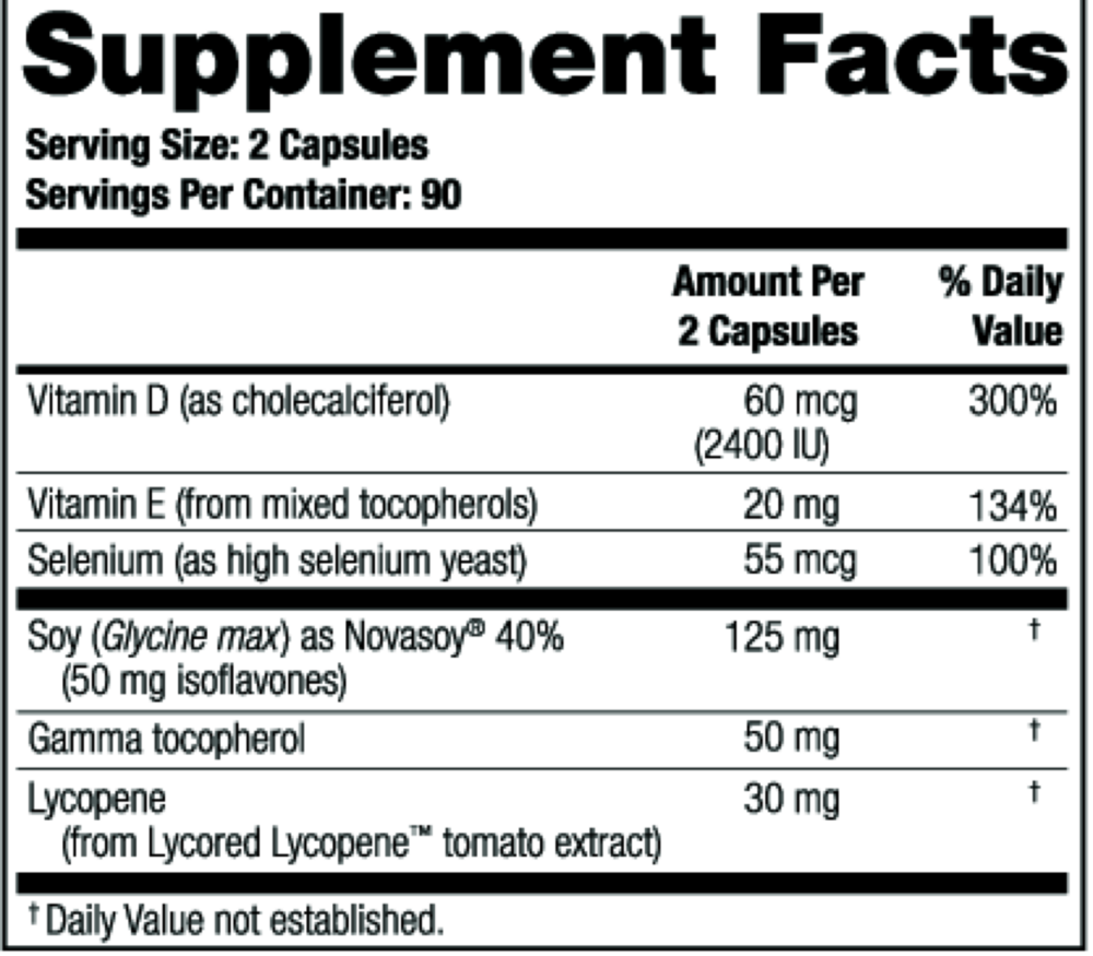 Product image for Prostate 2.4 Nutritional Supplement (90 day supply).