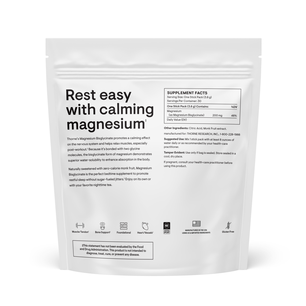 Product image for Magnesium Bisglycinate.