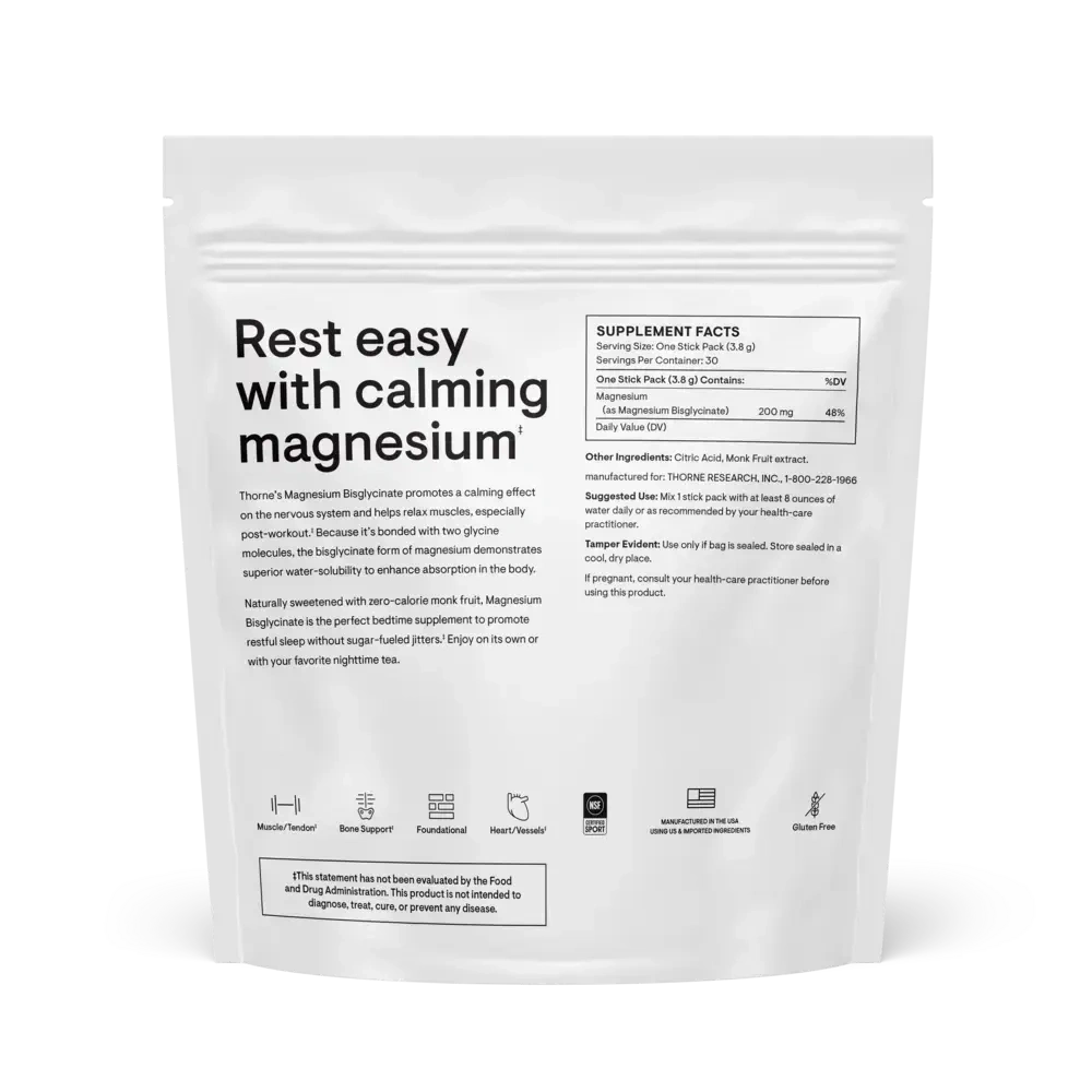 Product image for Magnesium Bisglycinate.
