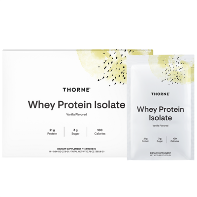 Whey Protein Isolate Vanilla Flavored 14 packets