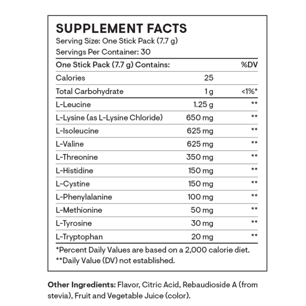 Product image for Amino Complex Berry Flavored.