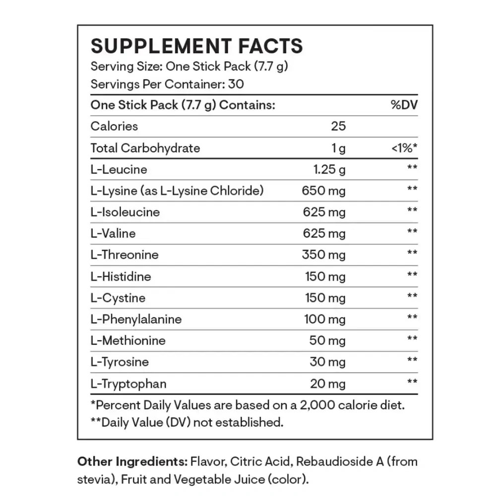 Product image for Amino Complex Berry Flavored.