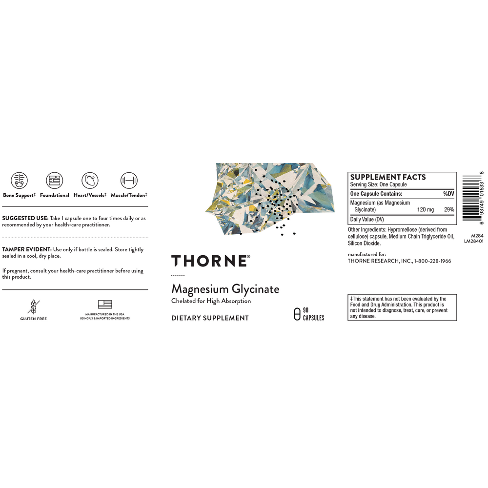 Product image for Magnesium Glycinate.