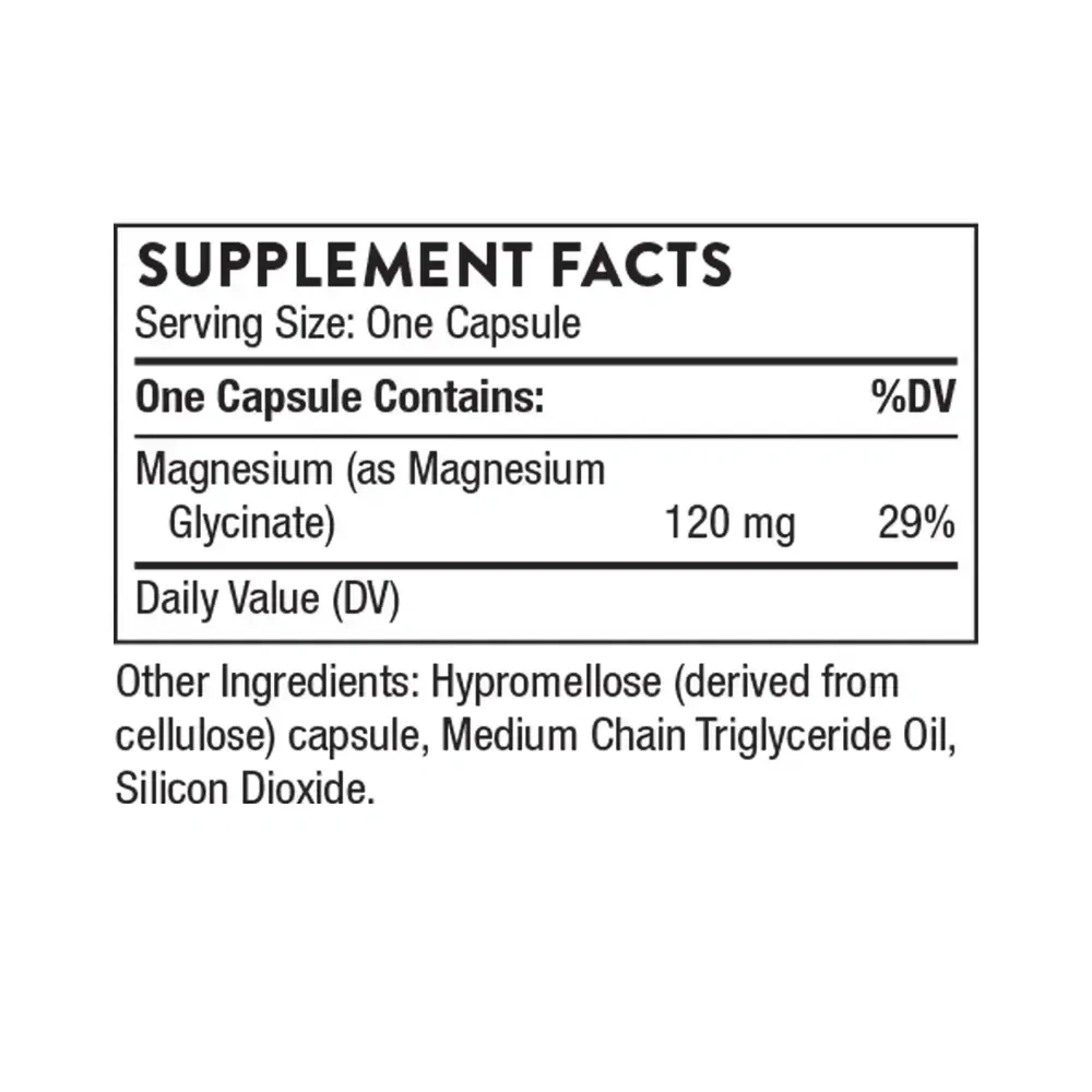 Product image for Magnesium Glycinate.