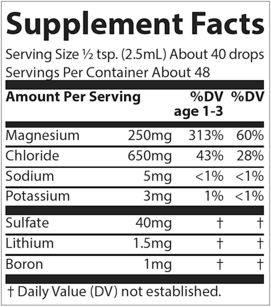 Product image for Concentrace Trace Mineral Drops - Glass.