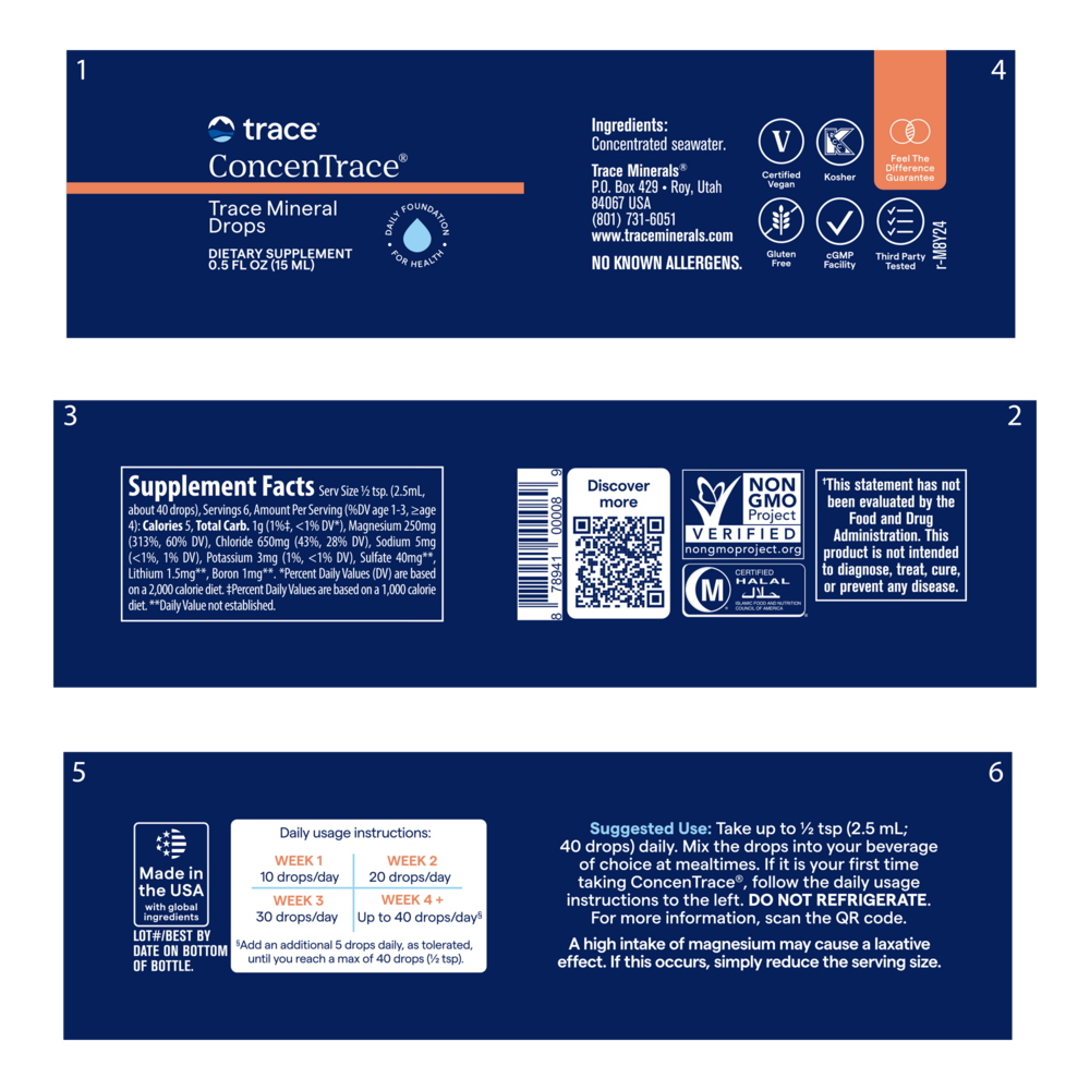 Product image for ConcenTrace Trace Mineral Drops.