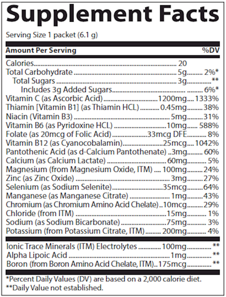 Product image for Electrolyte Stamina Power Pak-NonGMO Pineapple Coconut.