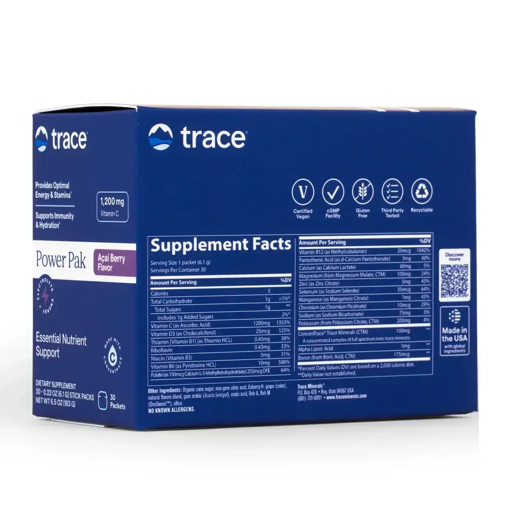 Product image for Electrolyte Stamina Power Pak - Acai Berry.