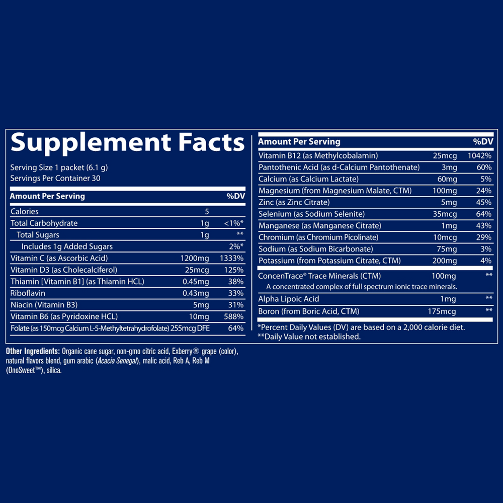 Product image for Electrolyte Stamina Power Pak - Acai Berry.