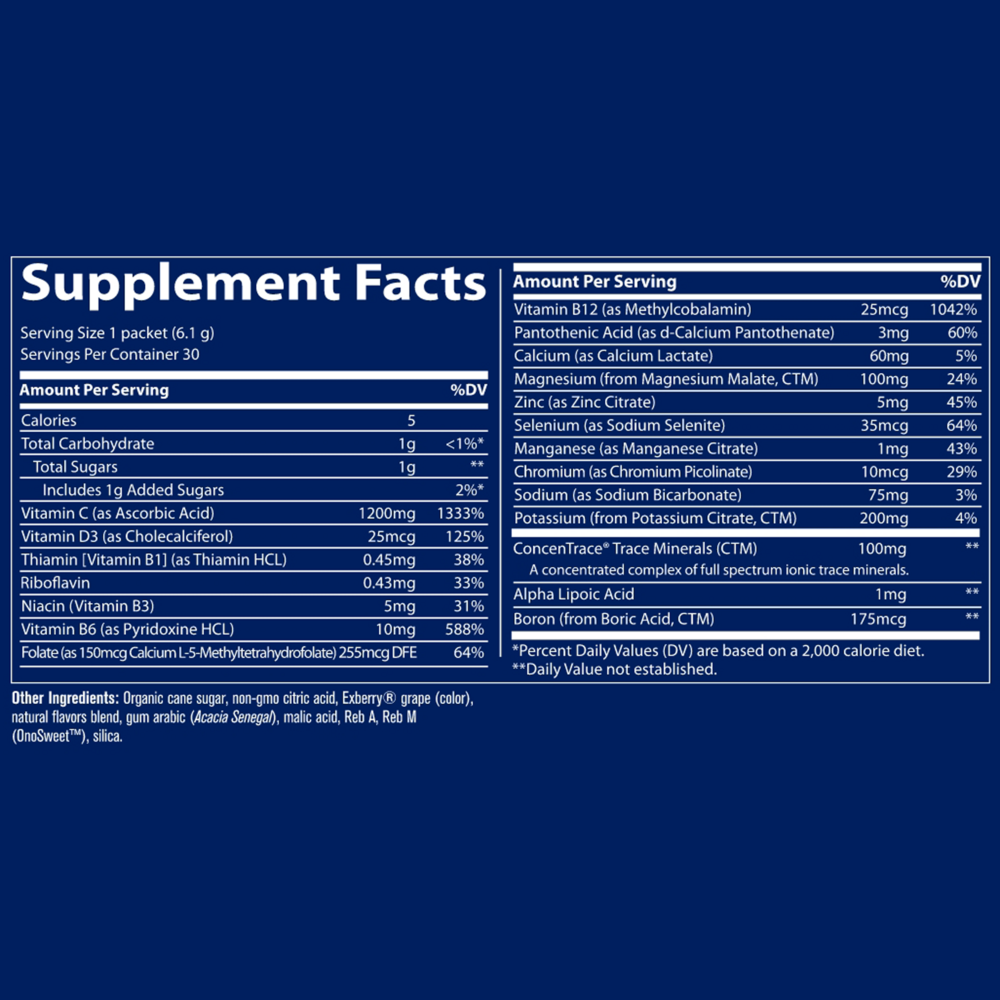 Product image for Electrolyte Stamina Power Pak - Acai Berry.