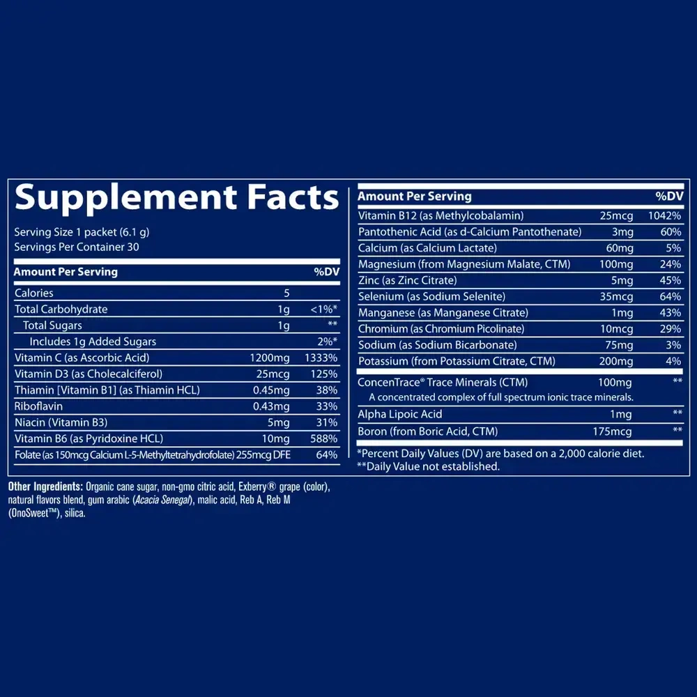 Product image for Electrolyte Stamina Power Pak - Acai Berry.