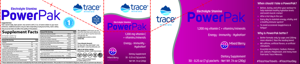 Product image for Electrolyte Stamina Power Pak - Non-GMO Mixed Berry.