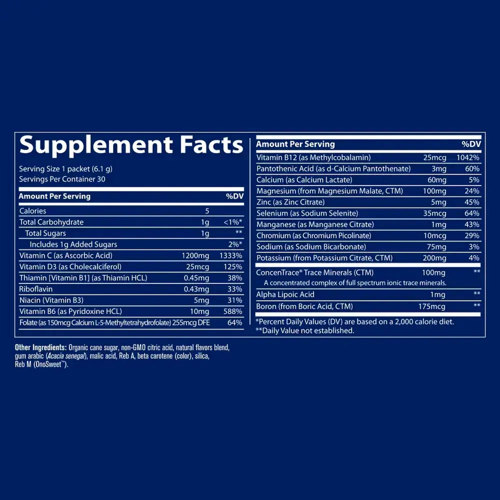 Product image for Electrolyte Stamina Power Pak - Non-GMO Tangerine.