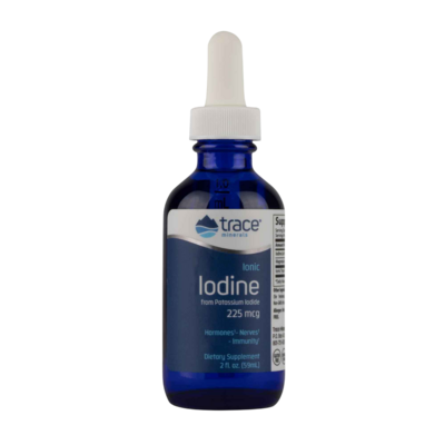 Liquid Ionic Iodine from Potassium Iodide 225mcg 59 Milliliters
