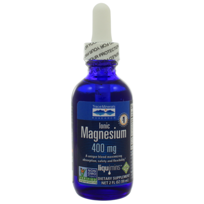 Liquid Ionic Magnesium 400mg 59 Milliliters