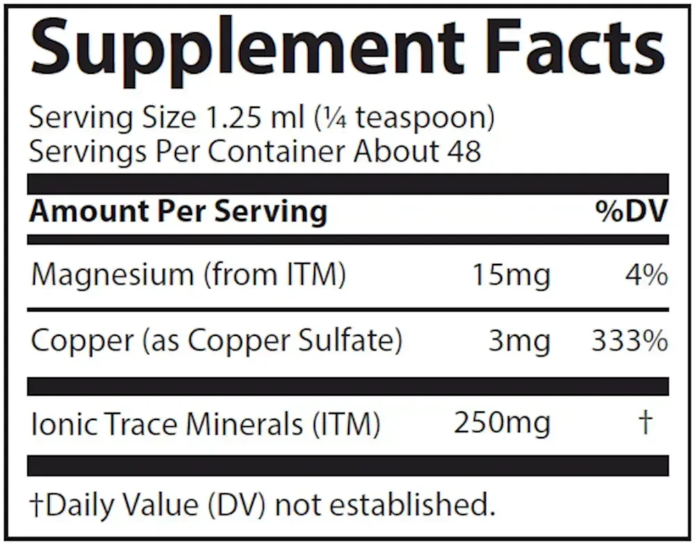 Product image for Liquid Ionic Copper.