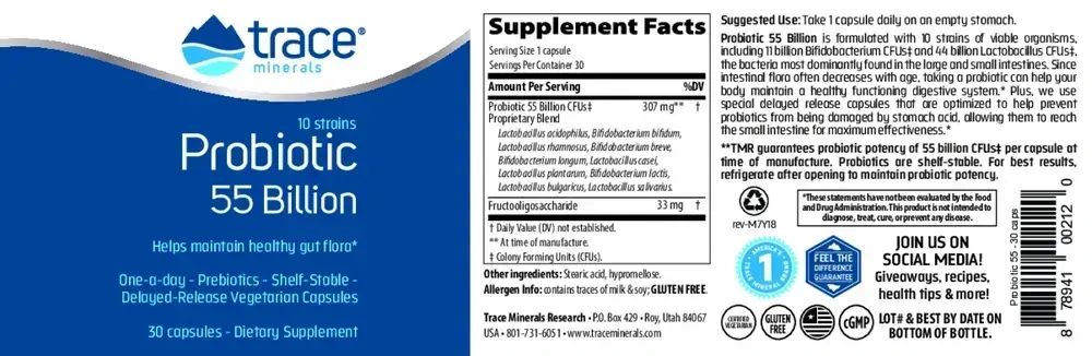 Product image for Probiotic 55 Billion.