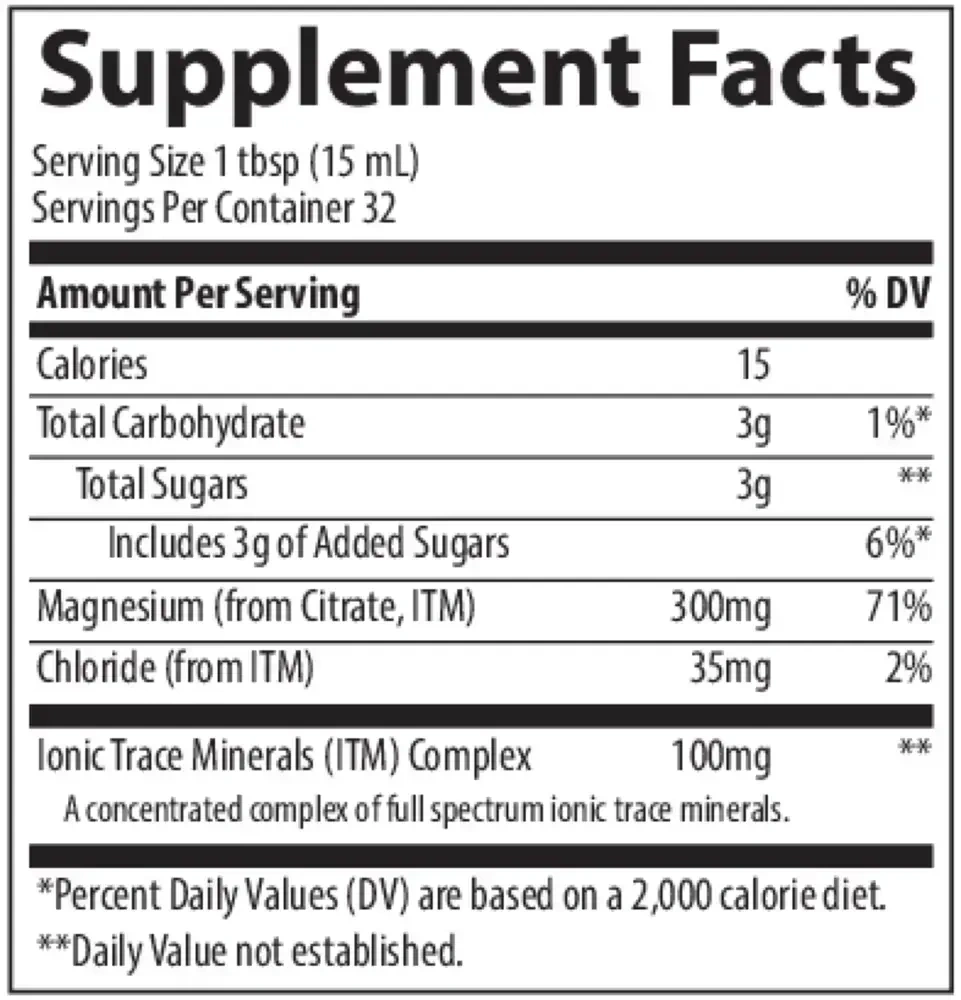 Product image for Liquid Magnesium 300mg.