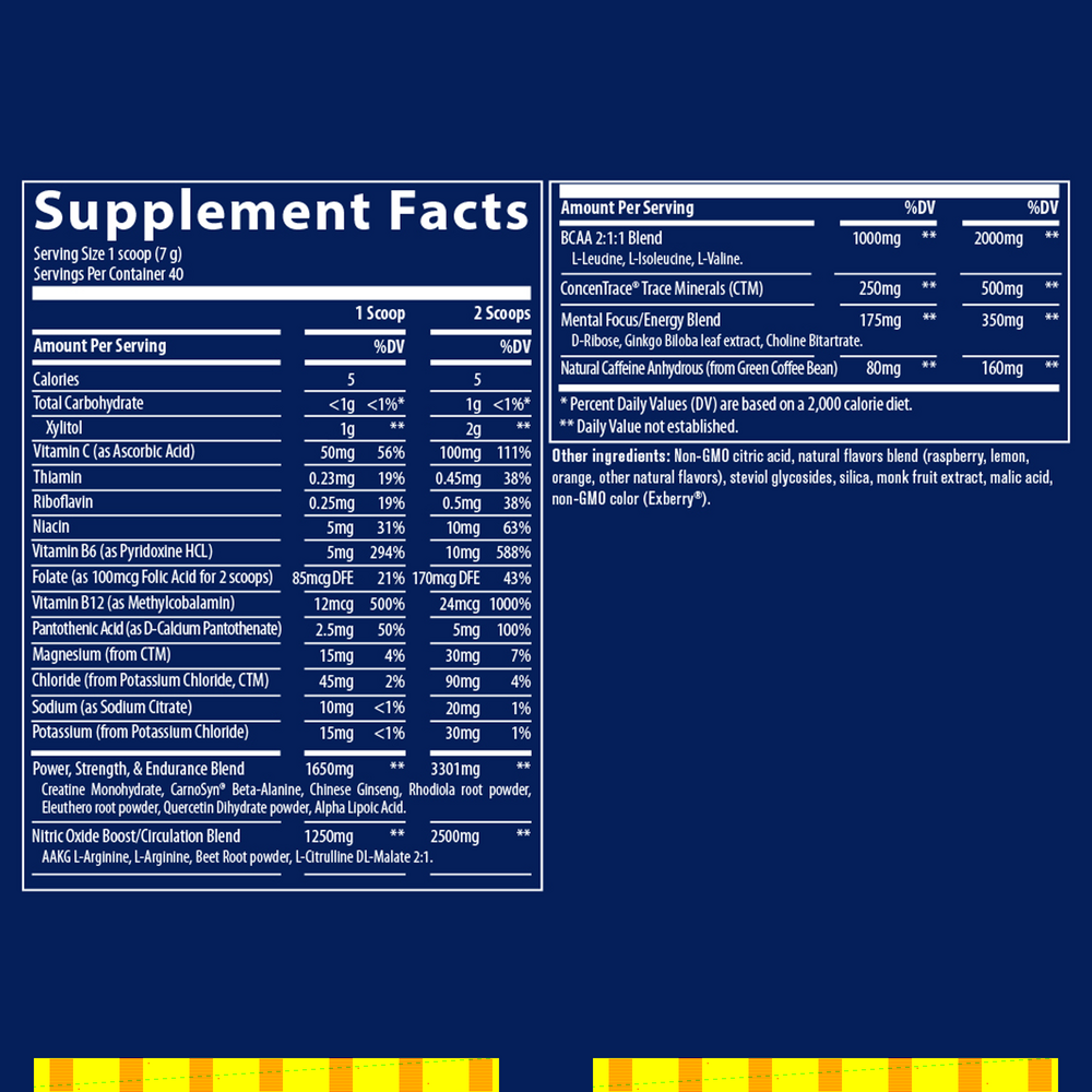 Product image for Pre-Workout Clean Energy Powder.