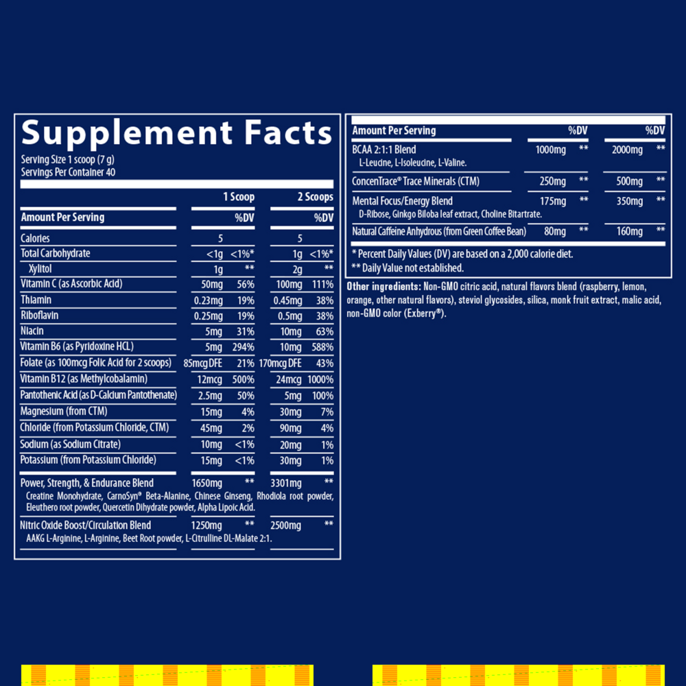 Product image for Pre-Workout Clean Energy Powder.