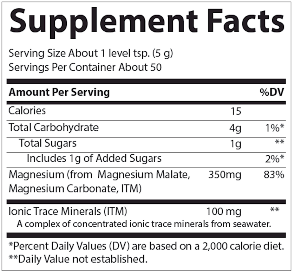 Product image for Stress-X Magnesium Powder Lemon-Lime.