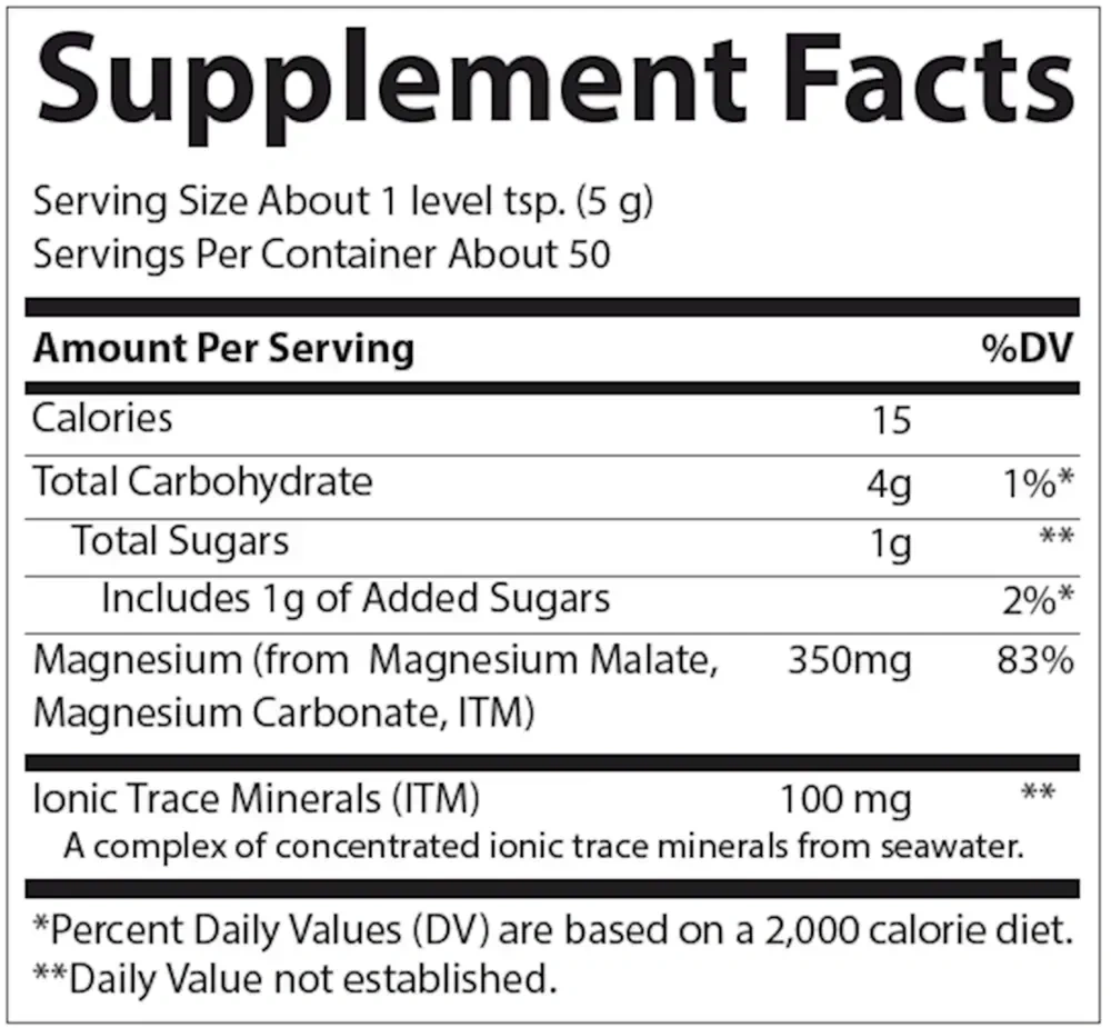 Product image for Stress-X Magnesium Powder Lemon-Lime.