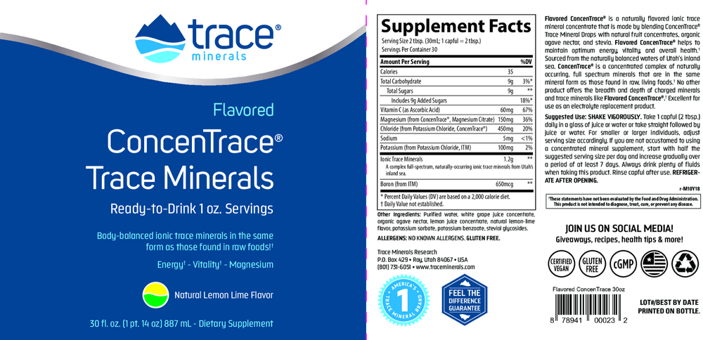 Product image for Flavored ConcenTrace.