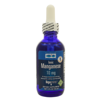 Liquid Ionic Manganese - 10mg 59 Milliliters