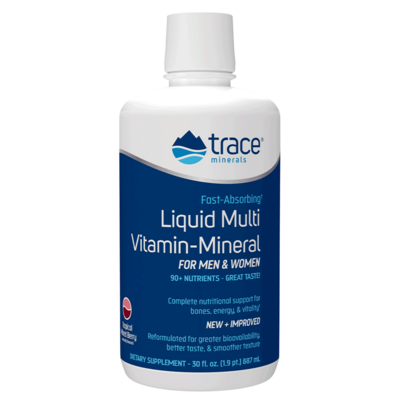 Liquid Multi Vitamin-Mineral Berry Flavor 887 Milliliters