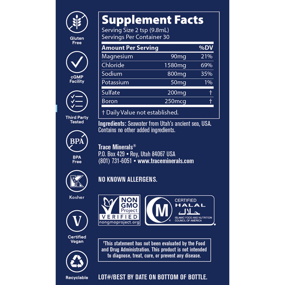 Product image for Utah Sea Minerals.